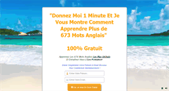 Desktop Screenshot of coursanglais.org